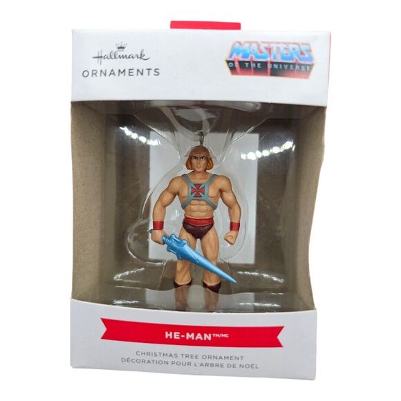 Hallmark 2021 HE-MAN Masters of the Universe Christmas Tree Ornament NIB - Picture 1 of 3